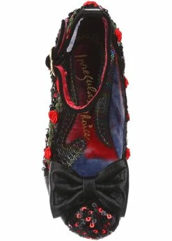 Irregular Choice Trellis Rose 50's Pumps Black 9 Irregular Choice Trellis Rose 50's Pumps Black -Pretty Retro Sales irregular choice 4375 12B trellis blk 5 1024x1024