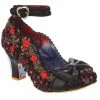 Irregular Choice Trellis Rose 50's Pumps Black -Pretty Retro Sales irregular choice 4375 12B trellis blk 6 1024x1024