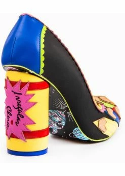 Irregular Choice Colour It In Chalk 60's Pumps Black -Pretty Retro Sales irregular choice 4461 8 A colour it in blk 3 1024x1024