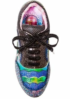 Irregular Choice Jigsaw Sneakers Black Multi -Pretty Retro Sales irregular choice 4473 21 F jigsaw blk mul 3 1024x1024