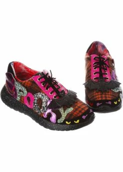 Irregular Choice Halloween Spookster Sneakers Black -Pretty Retro Sales irregular choice 4473 38A spookster blk 4 a7456aa0 4866 4c88 9e6e b542e3980111 1024x1024