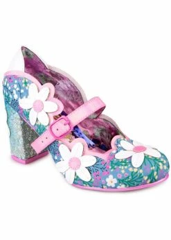 Irregular Choice Daisy Dancer 60's Pumps Blue