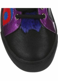 Irregular Choice Colourful Kingdom 80's Sneakers Black Purple -Pretty Retro Sales irregular choice 4515 13B colourful kingdom blk 0 7e73c158 706c 4cc2 9769 ab61149f1804 1024x1024