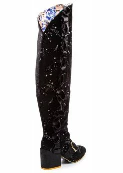 Irregular Choice Engarde Stars 70's Boots Black -Pretty Retro Sales irregular choice 4516 3 B engarde blk 3 1024x1024