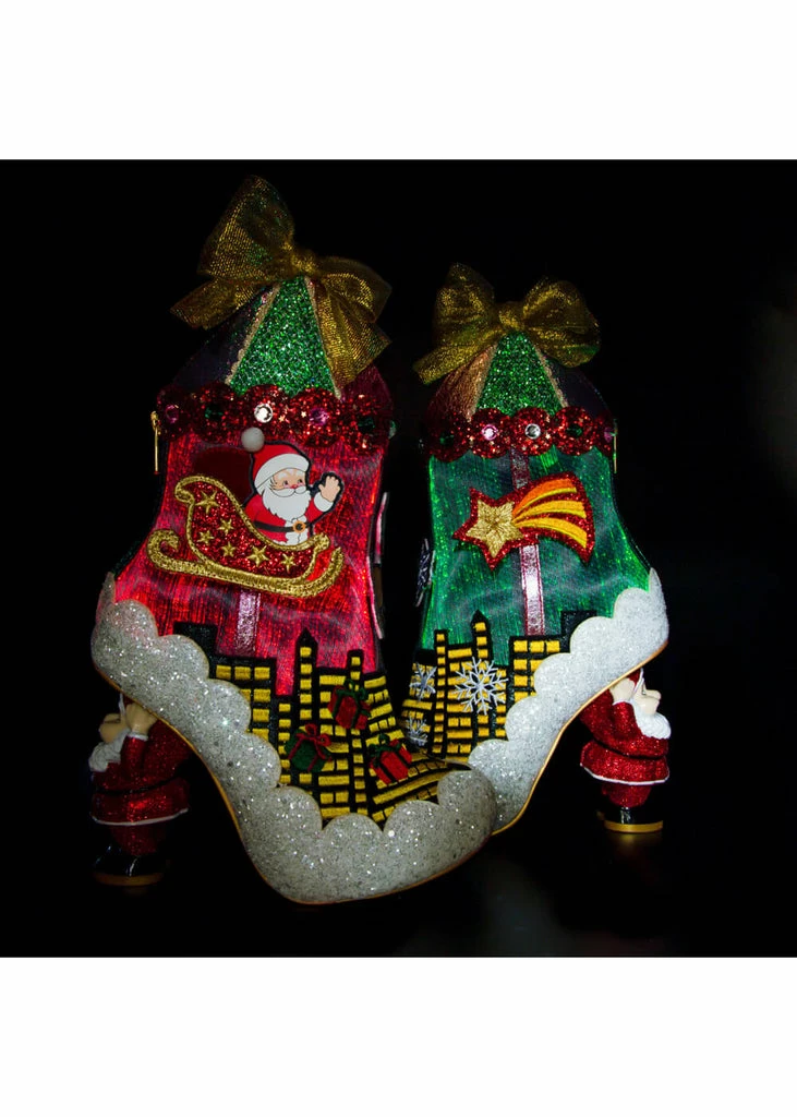 Irregular Choice Xmas Sleigh Ride Boots 5 Irregular Choice Xmas Sleigh Ride Boots - Image 3