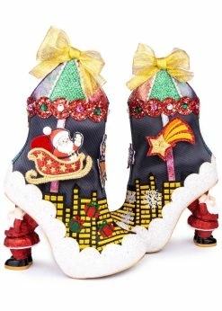 Irregular Choice Xmas Sleigh Ride Boots