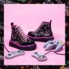 Irregular Choice Gaming Limit Break 80's Trainers Black Pink -Pretty Retro Sales irregular choice 4562 1 A limit break pnk 5 66858cb8 88c2 45dd 87b2 a2e7fb18c747 1024x1024