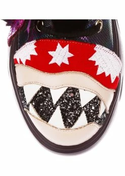 Irregular Choice Halloween Ghoulish Garden Sneakers Petrol Black -Pretty Retro Sales irregular choice 4563 3A ghoulish garden blk 3 545e5a4f 6a5f 4ba2 a09e 1f4c94cba308 1024x1024