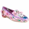 Irregular Choice Crane Birds Flats Peach Pink