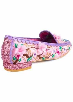 Irregular Choice Crane Birds Flats Peach Pink -Pretty Retro Sales irregular choice 4582 07A crane birds pink 2 1024x1024