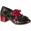 Irregular Choice Floret 60's Pumps Black -Pretty Retro Sales irregular choice 4620 05A floret blk 0 1024x1024