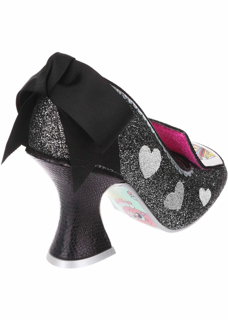 Irregular Choice Go Fish Playing Card Pumps Black 6 Irregular Choice Go Fish Playing Card Pumps Black - Image 4