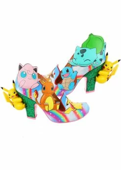 Irregular Choice Pokémon Pokemon Party Pumps In Multi -Pretty Retro Sales irregular choice 4630 1A pokemon party 1 1024x1024