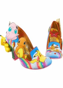 Irregular Choice Pokémon Pokemon Party Pumps In Multi -Pretty Retro Sales irregular choice 4630 1A pokemon party 4 1024x1024