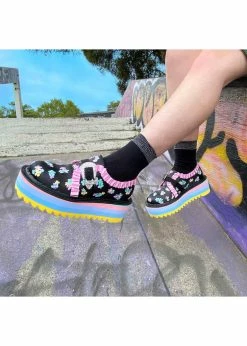 Irregular Choice So Refreshing Kawaii Shoes Black -Pretty Retro Sales irregular choice 4639 2B so refreshing blk 5 1024x1024