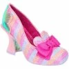 Irregular Choice Fleur De Lis 70's Pumps Pink -Pretty Retro Sales irregular choice 4642 2C fleur de lis pink 2 1024x1024