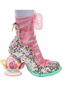 Irregular Choice High Tea Teapot Pumps Pink
