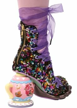 Irregular Choice High Tea Teapot Pumps Black -Pretty Retro Sales irregular choice 4643 1B high tea blk 3 1024x1024