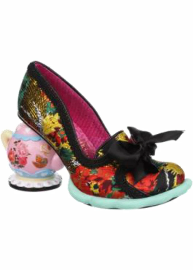 Irregular Choice Elevenses Teapot Pumps In Black 3 Irregular Choice Elevenses Teapot Pumps In Black