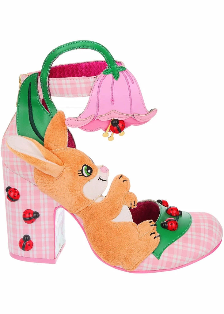 Irregular Choice Good Seed Bunny Ladybug Pumps Peach 3 Irregular Choice Good Seed Bunny Ladybug Pumps Peach