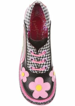 Irregular Choice Rainbows And Love 60's Platform Pumps Black -Pretty Retro Sales irregular choice 4648 2B rainbows love blk 3 1024x1024