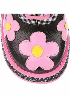 Irregular Choice Rainbows And Love 60's Platform Pumps Black -Pretty Retro Sales irregular choice 4648 2B rainbows love blk 4 1024x1024