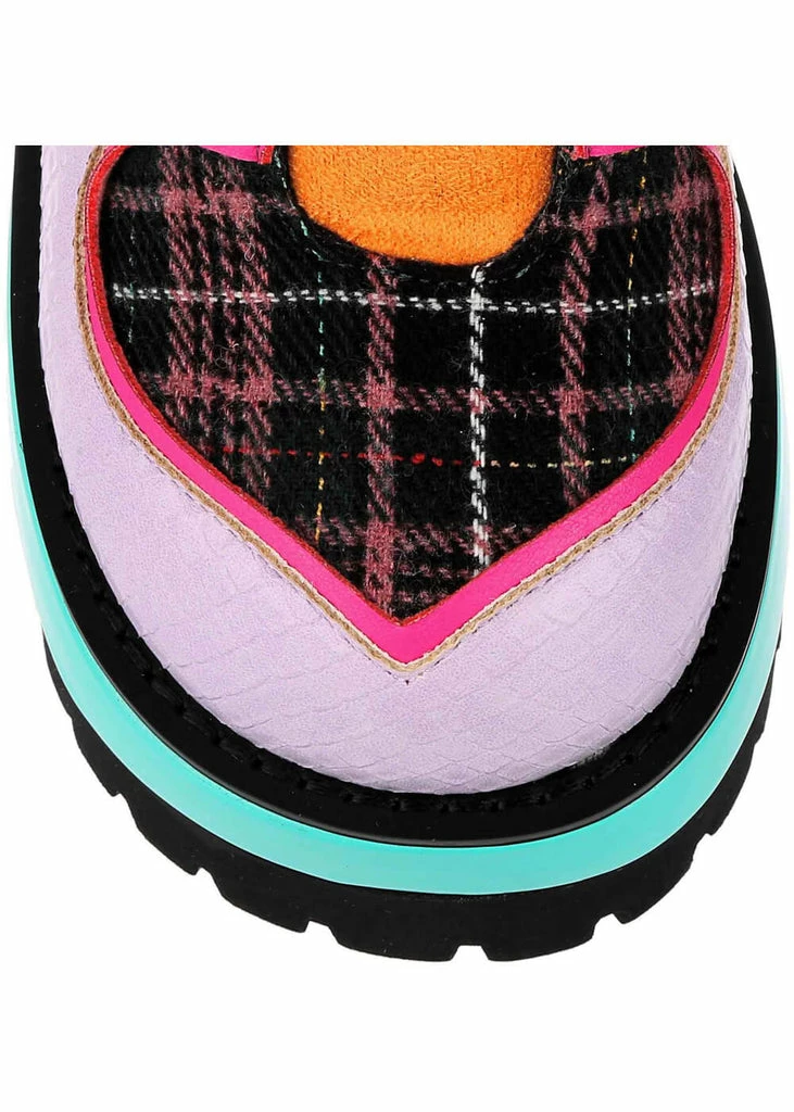 Irregular Choice Wowee Wow Boots Green 7 Irregular Choice Wowee Wow Boots Green - Image 5