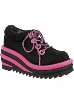 Irregular Choice Chunky Funky 70's Booties Black