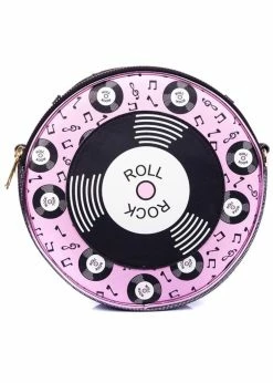 Irregular Choice Rocko Roller 50's Bag Pink