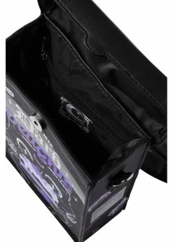 Killstar Dark Delights Cat Backpack Shoulderbag Black -Pretty Retro Sales killstar KSRA003634 dark delights bag blk 2 1024x1024