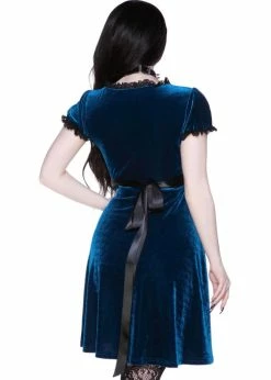 Pretty Retro Sales -Pretty Retro Sales killstar KSRA003890 heather dress saph 1 f0d3e5b7 f74b 408e 985d b407ceb57c2b 1024x1024