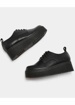 Koi Footwear Ramit PU Platform Creepers Black -Pretty Retro Sales koi KA00526178 ramita pu blk 4 360bb5bf 2cc6 4542 8d61 6bb6e8ba037c 1024x1024