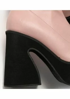 Koi Footwear Dolly Cloud Sweetheart 60's Boots Pink -Pretty Retro Sales koi KA00659245 dolly cloud boo 4 1024x1024