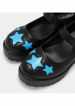 Koi Footwear Tira Polaris Stars 60's Mary Janes Black Blue -Pretty Retro Sales koi KA00659311 tira polaris stars blk blue 0 59a300c4 8197 451a ad42 f5af7dacd651 1024x1024
