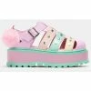 Koi Footwear Nyoka Kawaii Sandals Pastel Rainbow -Pretty Retro Sales koi footwear KA00420737 nyoka rainbow pastel 1 1024x1024