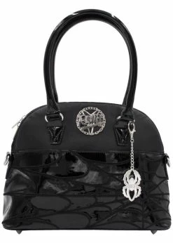 Kreepsville Elvira Macabre Mobile Web Handbag Black -Pretty Retro Sales kreepsville BGEMMB elvira mobile handbag blk 0 8096b280 4345 4c79 b304 0171dc47c82c 1024x1024