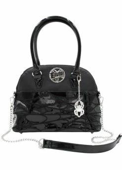 Kreepsville Elvira Macabre Mobile Web Handbag Black -Pretty Retro Sales kreepsville BGEMMB elvira mobile handbag blk 1 61d9028e 0e59 47bc 8a81 0d71f922e700 1024x1024