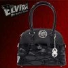 Kreepsville Elvira Macabre Mobile Web Handbag Black -Pretty Retro Sales kreepsville BGEMMB elvira mobile handbag blk 5 1024x1024