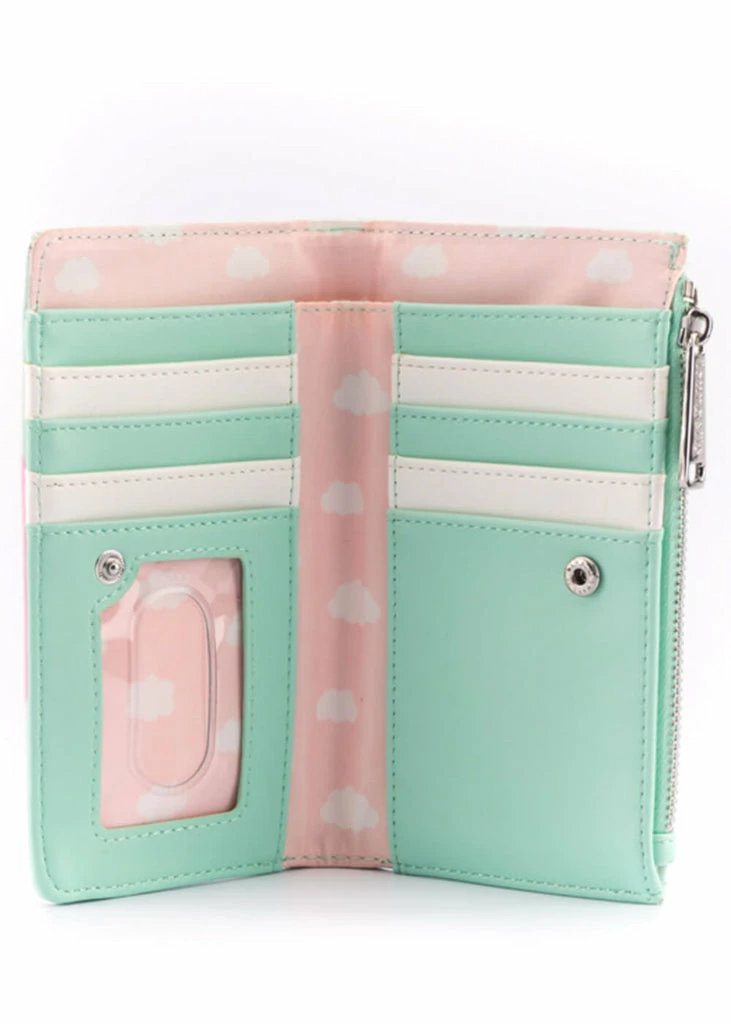 Loungefly Pusheen X Hello Kitty Cloud Lounging Wallet 4 Loungefly Pusheen X Hello Kitty Cloud Lounging Wallet - Image 2