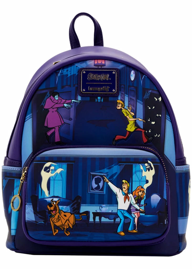 Loungefly Scooby Doo Monster Chase Backpack Multi 3 Loungefly Scooby Doo Monster Chase Backpack Multi