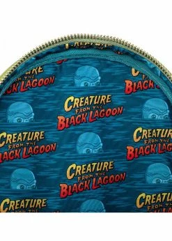 Loungefly Universal Monsters Creature From The Black Lagoon Mini Backpack -Pretty Retro Sales loungefly UMBK0001 universal creature bag 7 1024x1024