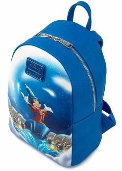 Loungefly Disney Fantasia Sorcerer Mickey Backpack -Pretty Retro Sales loungefly WDBK1372 sorcerer mickey backpack 4 1024x1024