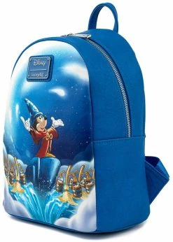 Loungefly Disney Fantasia Sorcerer Mickey Backpack -Pretty Retro Sales loungefly WDBK1372 sorcerer mickey backpack 5 1024x1024