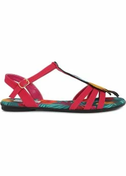 Lulu Hun Lottie Bird Of Paradise 50's Sandals Red -Pretty Retro Sales lulu hun LHSS22008 lottie bird of paradise red 0 cb7ce00d bcab 4aff 90f3 f885c75d105d 1024x1024