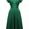 Pretty Retro Classic 50's Swing Dress Green -Pretty Retro Sales pretty retro DR01 classic swing dress emerald green 0 1024x1024