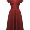 Pretty Retro Classic 50's Swing Dress Red -Pretty Retro Sales pretty retro DR01 classic swing dress red 0 1024x1024
