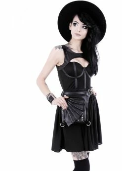 Restyle Bat Holster Bag Black -Pretty Retro Sales restyle 6212200000 bat holster bag blk 1 a00821fa 9b39 4764 9835 a8ccb42fcdd5 1024x1024