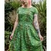 Run & Fly Camo Dino 50's Dress Green -Pretty Retro Sales run and fly JM1988 camo dino dress gren 2 1024x1024