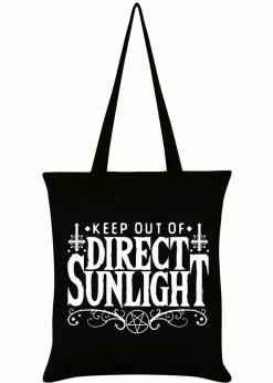 Succubus Gifts Keep Out Of Direct Sunlight Totebag Black