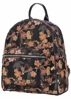 Tapestry Bags Sakura Cherry Blossom Backpack Black -Pretty Retro Sales tapestry bags DAPK SAKURA sakura backpack 2 e771450e 747e 4faf b5f3 ab5fbf79899f 1024x1024